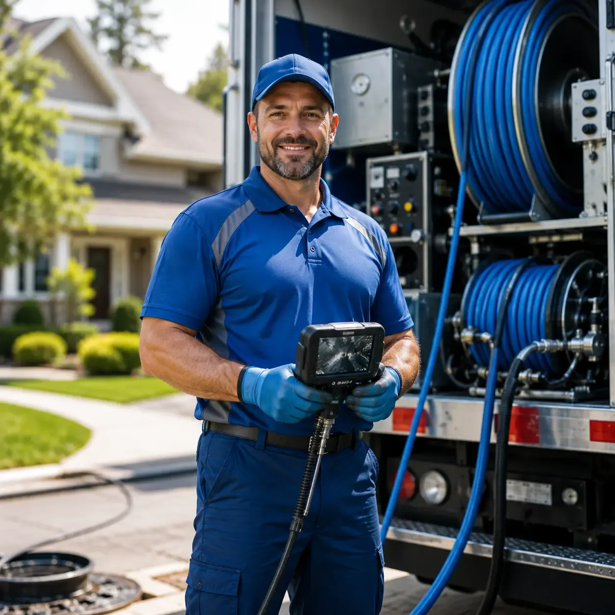 Local outdoor drain cleaning specialists in Churchville, MD